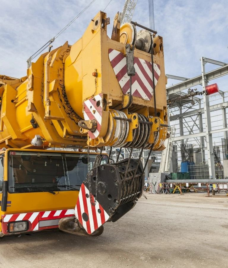 dźwig typu Liebherr LTM 1500